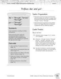 Icon image Content-Area Vocabulary Mathematics--Prefixes dia- and per-