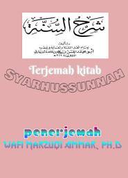 Icon image TERJEMAH SYARHUSSUNNAH BARBAHARI