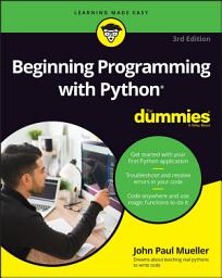 Icon image Beginning Programming with Python For Dummies: Edition 3