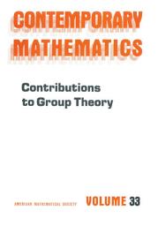 Icon image Contributions to Group Theory