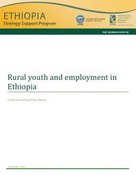 Icon image Rural youth and employment in Ethiopia