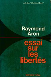 Icon image Essai sur les libertés