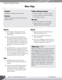 Icon image Operations and Algebraic Thinking Leveled Problems: Remainders in Division: Remainders in Division