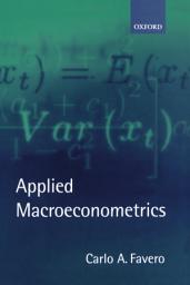 Icon image Applied Macroeconometrics