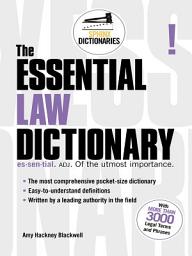 Icon image The Essential Law Dictionary