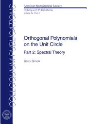 Icon image Orthogonal Polynomials on the Unit Circle