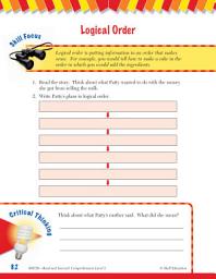 Icon image Read & Succeed Comprehension Level 3: Logical Order Passages and Questions