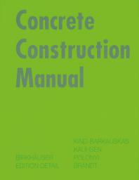 Icon image Concrete Construction Manual