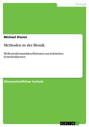 Icon image Methoden in der Bionik: Wellenwiderstandskoeffizienten aus kubischen Ersatzfunktionen