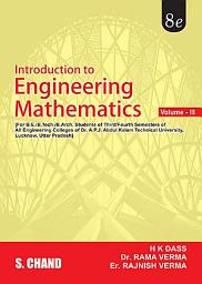 Icon image Introduction To Engineering Mathematics - Volume III (For APJAKTU, Lucknow)
