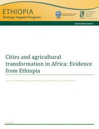 Icon image Cities and agricultural transformation in Africa: Evidence from Ethiopia