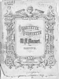 Icon image Quartette und Quintette v. W. A. Mozart