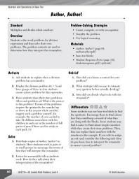 Icon image Number and Operations in Base Ten Leveled Problems: Write Division Problems: Write Division Problems