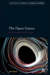 Icon image The Open Canon: On the Meaning of Halakhic Discourse