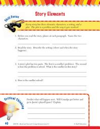 Icon image Read & Succeed Comprehension Level 3: Story Elements Passages and Questions