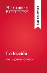 Icon image La lección: de Eugène Ionesco
