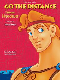 Icon image Go the Distance Sheet Music: From Disney's Hercules