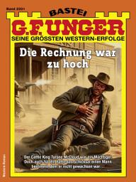 Icon image G. F. Unger 2331: Die Rechnung war zu hoch