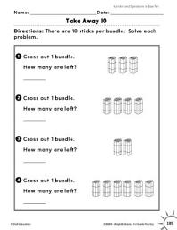 Icon image Number and Operations in Base Ten: Subtracting by Tens Practice