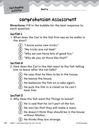 Icon image The Cat in the Hat Comprehension Assessment