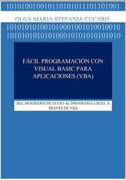Icon image FÁCIL PROGRAMACIÓN con Visual Basic para aplicaciones (VBA)