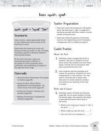 Icon image Content-Area Vocabulary Social Studies--Base equ(i)-, egal-
