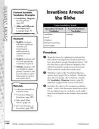 Icon image Academic Vocabulary Level 4--Inventions Around the Globe