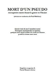 Icon image Mort d'un pseudo: escroqueries russes durant la guerre en Ukraine