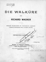 Icon image Die Walkure von Richard Wagner