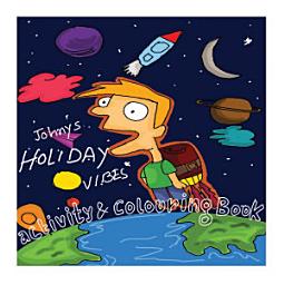 Icon image Johny's holiday vibes activity and coloring book