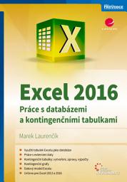 Icon image Excel 2016: práce s databázemi a kontingenčními tabulkami