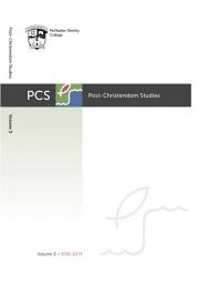 Icon image Post-Christendom Studies: Volume 3