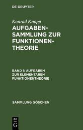 Icon image Aufgaben zur elementaren Funktionentheorie: Ausgabe 7