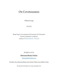 Icon image On Covetousness