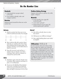 Icon image Number and Operations with Fractions Leveled Problems: Decimals and Number Lines: Decimals and Number Lines