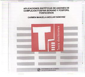 Icon image Aplicaciones sintéticas de aniones de complejos fosfina borano y fosforil fosfacenos