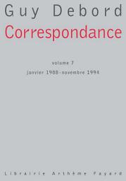 Icon image Correspondance Volume 7: janvier 1988 - novembre 1994