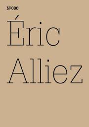 Icon image Éric Alliez: Diagramm 3000 [Worte](dOCUMENTA (13): 100 Notes - 100 Thoughts, 100 Notizen - 100 Gedanken # 090)