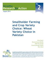 Icon image Smallholder farming and crop variety choice: Wheat variety choice in Pakistan