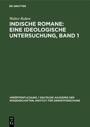 Icon image Einige Romane Bankim Chatterjees und Rabindranath Tagores