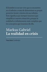 Icon image La realidad en crisis