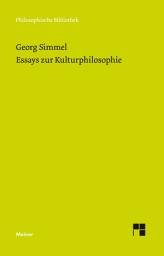 Icon image Essays zur Kulturphilosophie