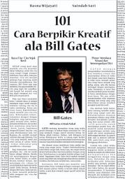 Icon image 101 Cara Berpikir Kreatif ala Bill Gates