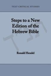 Icon image Steps to a New Edition of the Hebrew Bible