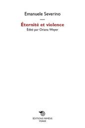 Icon image Éternité et violence