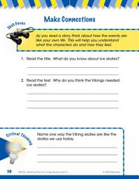 Icon image Read & Succeed Comprehension Level 1: Making Connections Passages and Questions