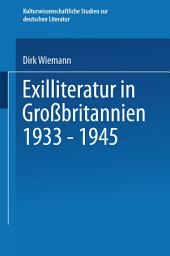 Icon image Exilliteratur in Großbritannien 1933 – 1945