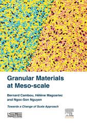 Icon image Granular Materials at Meso-scale: Towards a Change of Scale Approach