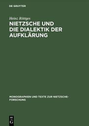 Icon image Nietzsche und die Dialektik der Aufklärung