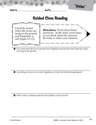 Icon image Poppleton in Winter Close Reading and Text-Dependent Questions
